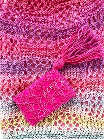Eyelet Card Holder | Knit it!