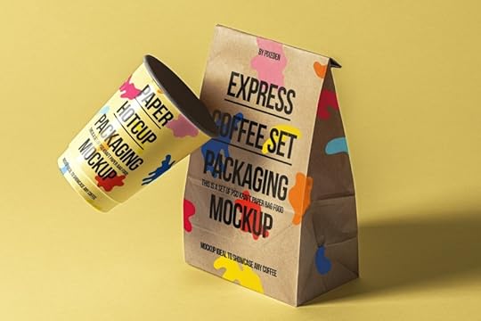 psd coffee packaging mockup set psd mock up templates pixeden