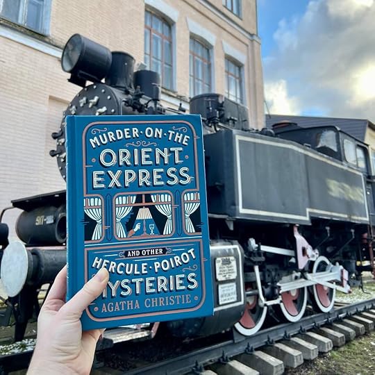 Murder on the Orient Express and Other Hercule Poirot Mysteries (Leather Bound) by Agatha Christie