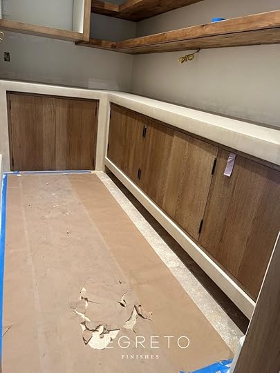Kitchen in progress Segreto Finishes