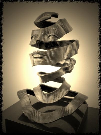 Bronze Sculpture by M.C. Escher