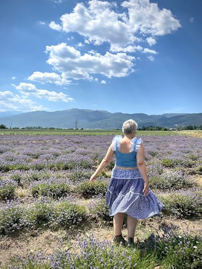 Intr-un lan de lavanda in Bulgaria