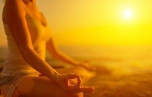 subconscious mind power harnessed by lady using meditation