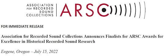 ARSC Award