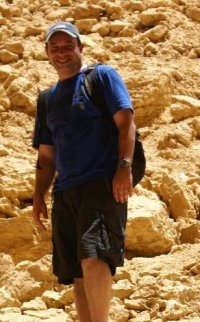 Maximilian Sam in the desert