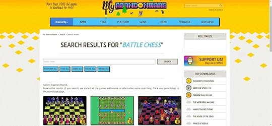 My Abandonware situs download game jadul pc