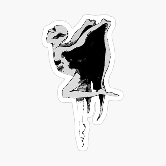 Child of the Night Vampire Sticker by Lily Blaze