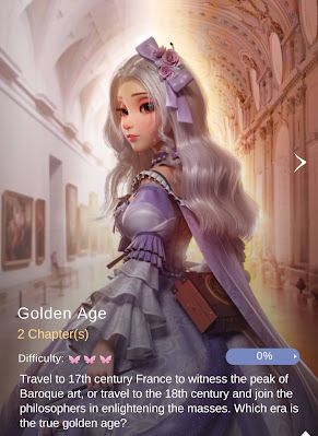 Book Cover for Golden Age Visual Novel in Time Princess