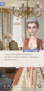 Madame Geoffrin invites Madame de Pompadour to a salon