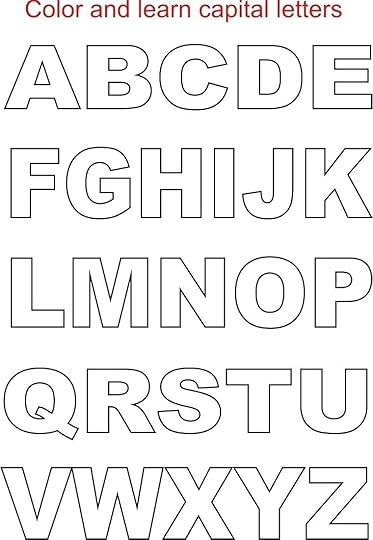 printable full page letters janiematsonclub free printable block