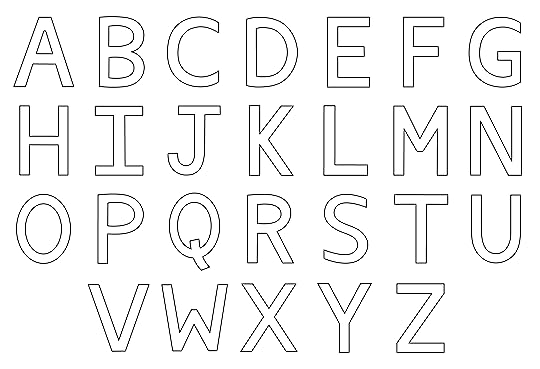 a z alphabet coloring pages download and print for free