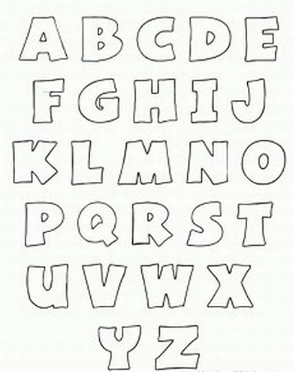 4 alphabet outline templates pdf free premium templates