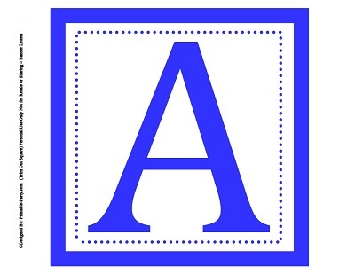 8x8 inch large square printable alphabet letters printable banner letters