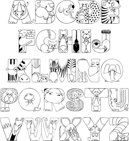 full alphabet coloring page