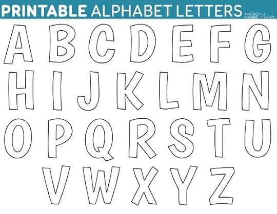 printable free alphabet templates