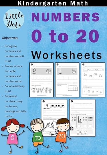 kindergarten numbers 0 to 20 worksheets and activities little dots