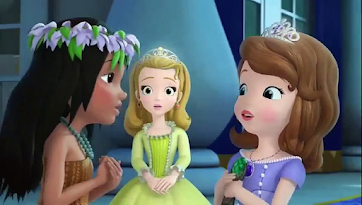 Princess Lani tries to prove her identity to Sofia and Amber