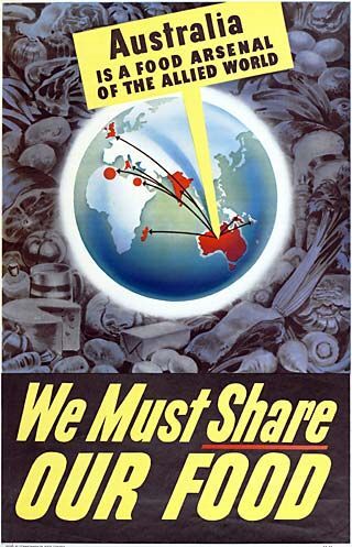 Australian poster, WWII
