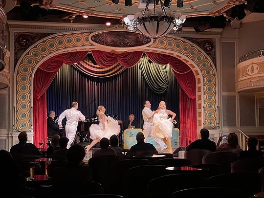Entertainment in the Grand Saloon on the American Queen