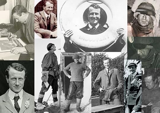 A collage of historical photos of Dr Edward A. Wilson