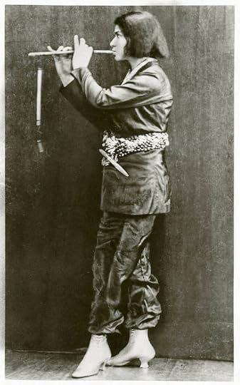 Else Lasker-Schüler as her character Prince Yussuf 1912