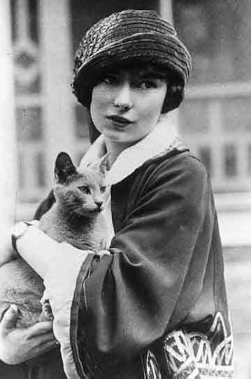 margaret mitchell and cat