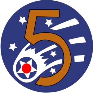 Patch of the US Fifth Air Force, WWII