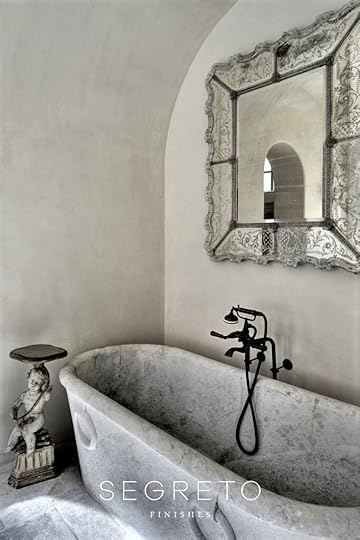 Master bath. Eleanor Cummings, Allan Edwards, Segreto Finishes, Murphy Mears