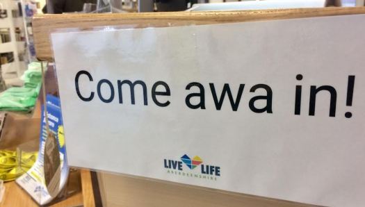 Cairnbulg: come awa in!