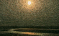 Ukranian dark night moon Ivan Marchuk