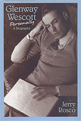 Glenway Wescott Personally: A Biography: Rosco, Jerry: 9780299177348: Amazon.com: Books