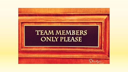 accountability sign team members only please