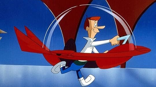 Sorry I missed your birthday, George Jetson. Born on July 31, 2022.