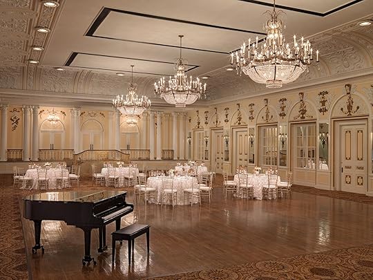 The ballroom is one ofthe rooms you'll see on a tour of the Peabody hotel