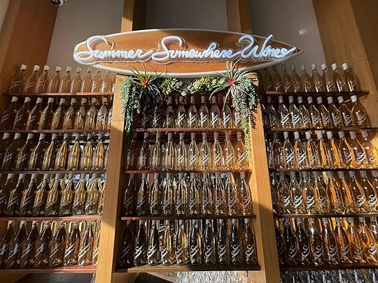 summer somewhere wines-bottle display-los angeles wineries