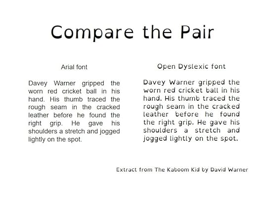 OpenDyslexic Font