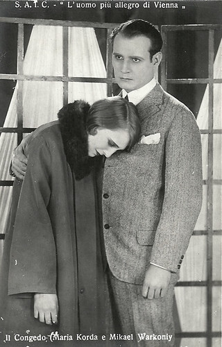 Maria Corda and Victor Varconi in L'uomo più allegro di Vienna (1925)