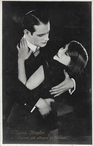 Maria Corda and Victor Varconi in L'uomo più allegro di Vienna