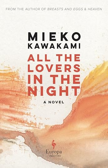 The creamy cover shows an abstract Sarhara desert sunset of color as if made by a watercolor. On the right is a bigger sand dune-esq mark width the bottom running into a wide brush stroke on the left.