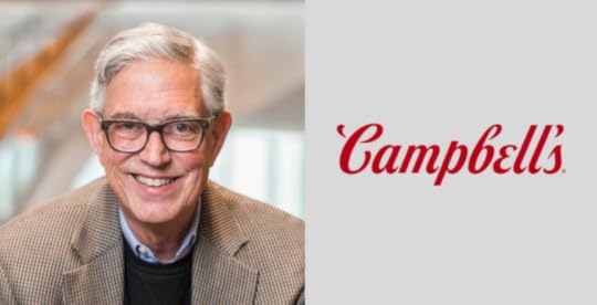 Photo of Doug Conant and Campbell's logo