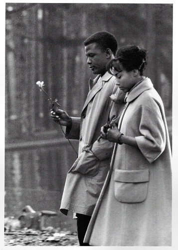 Sidney Poitier and Diahann Carroll in Paris Blues (1961)