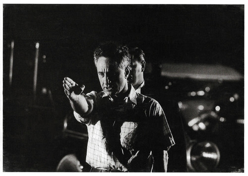 Elia Kazan on the set of Splendor in the Grass (1960)