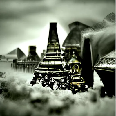The Pyramids of London (used the Steampunk style for this one)