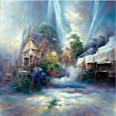 The Silence of Medair (picked fantasy style, got Thomas Kinkaid)