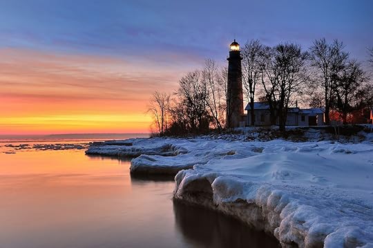 Pointe aux Barques Lighthouse is one of the few Michigan lighthouses where you can spend the night