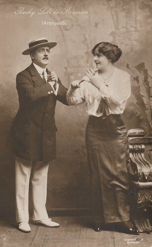 Lili Berky and Ferenc Pázmán in Aranyesö
