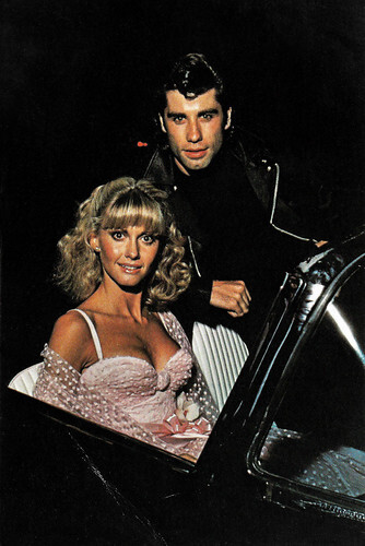 John Travolta and Olivia Newton-John in Grease (1978)