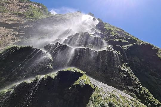 La Niebla waterfall in Puerto Rico 