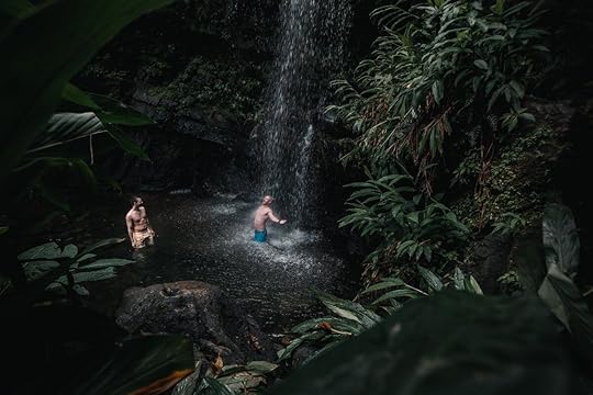 Las Delicias falls in Puerto Rico