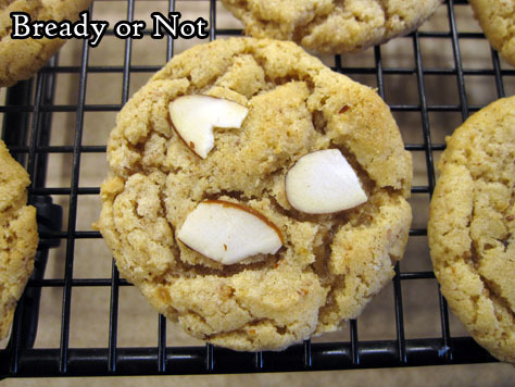 Bready or Not Original: Almond Graham Cookies